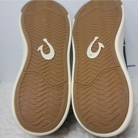 OluKai Dede Kaulele Women's Sneaker Size 10 Navy Leather Casual Shoes Bl20517 - Picture 10 of 10